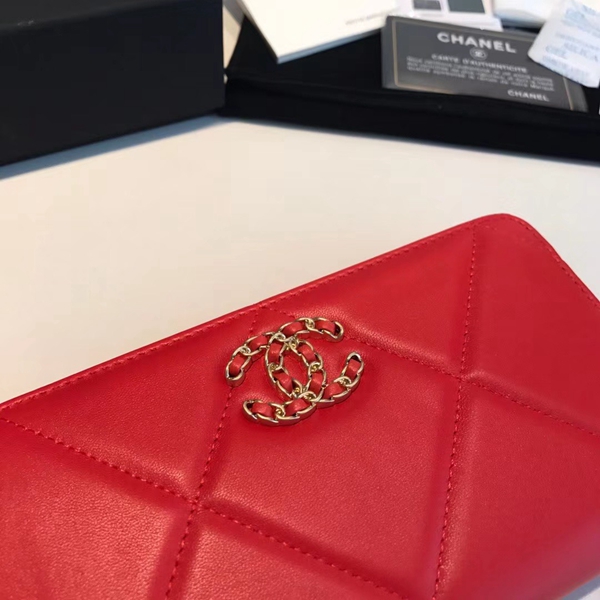 シャネル財布細部ディテール